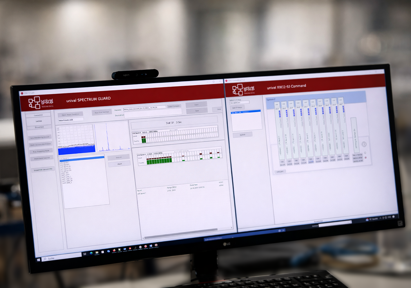 Spectrum Guard Spectrum Monitoring Solutions | The unival Approach to RF Security
