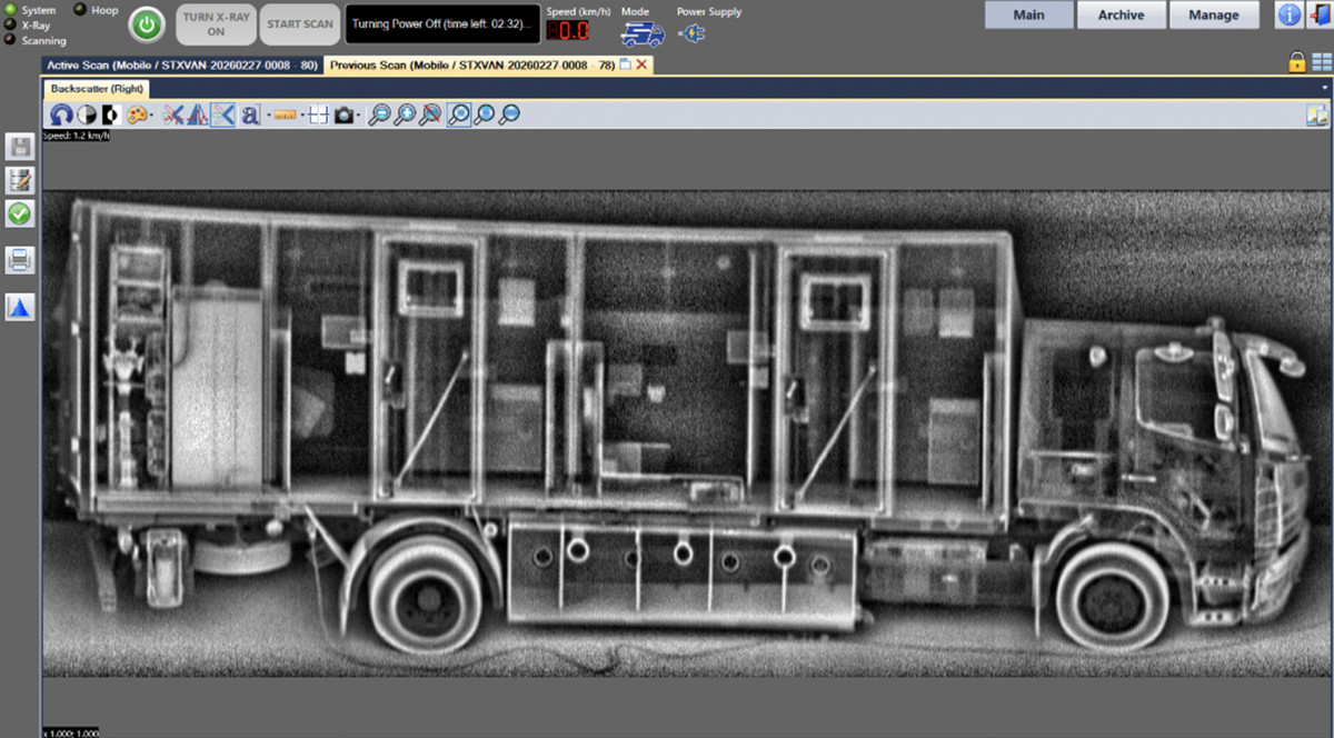 COMMERCIAL VEHICLE X-RAY INSPECTION