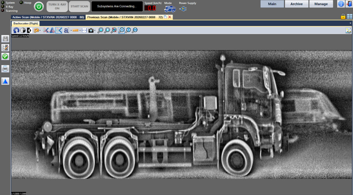 HEAVY VEHICLE X-RAY INSPECTION