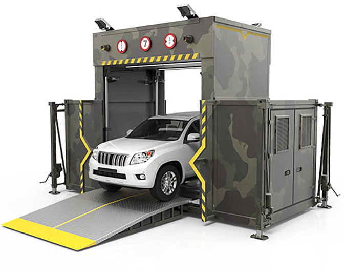 DTP 200R | RAPID DEPLOYMENT VEHICLE SCANNER