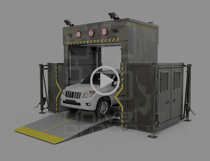 Vehicle-and-cargo-screening